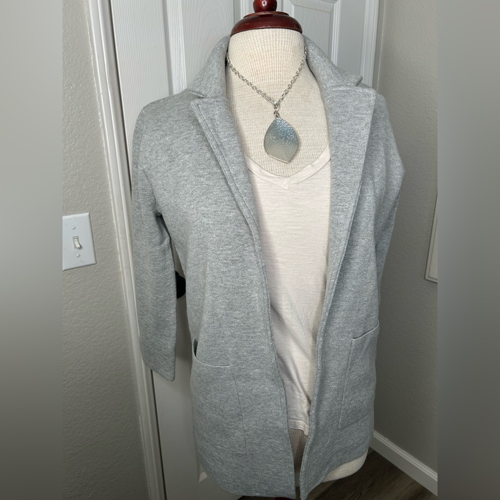 J Crew Sophie Women's Gray sweater blazer